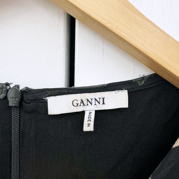 Ganni Carlton Georgette Dress - Picture 5 of 9